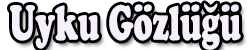 Uyku Gözlüğü Logo